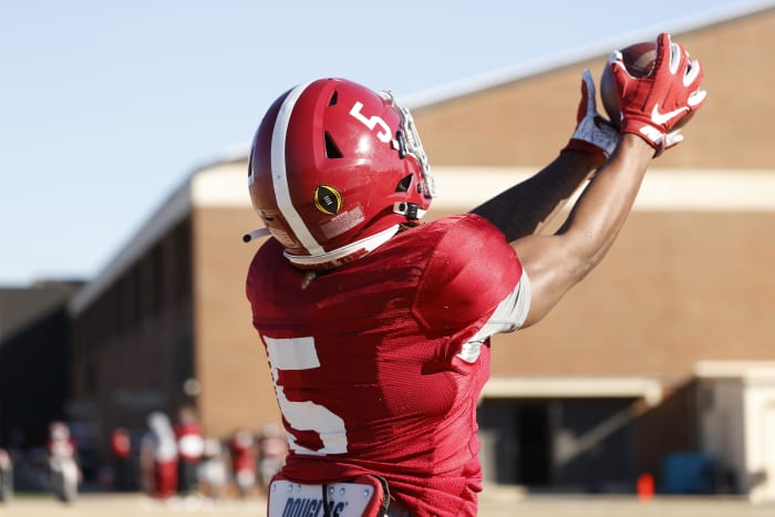 Jalyn Armour-Davis, Alabama practice, January 5, 2020